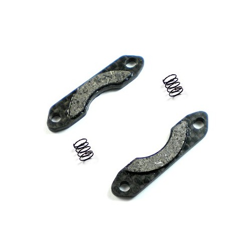 HK111 2.5mm Carbon Brake Plate with Pads