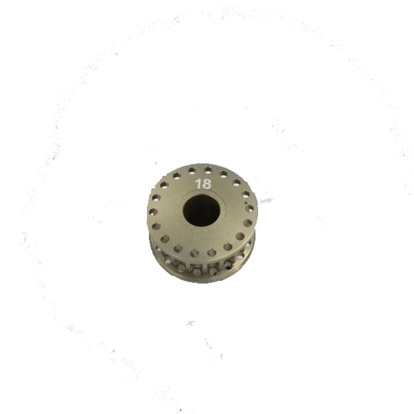 HK461-18T Alum. Rear Side Pulley 18T